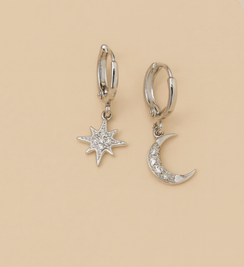 🌙 Starlit Dreams Earrings ⭐
