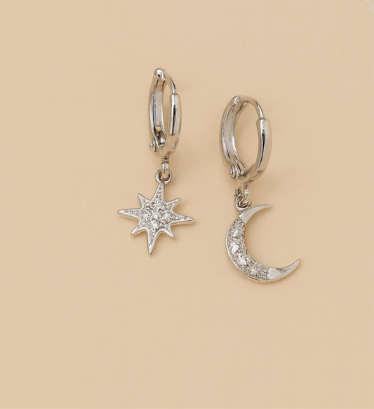 🌙 Starlit Dreams Earrings ⭐