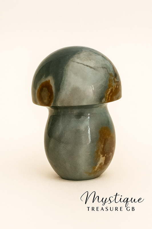 🍄 Polychrome Jasper Mushroom