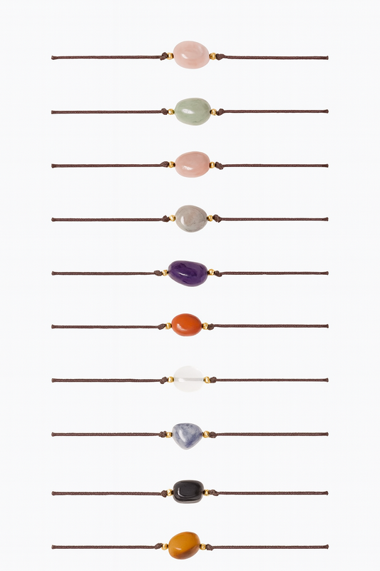 🌙 Crystal Cord Bracelets — Choose Your Energy