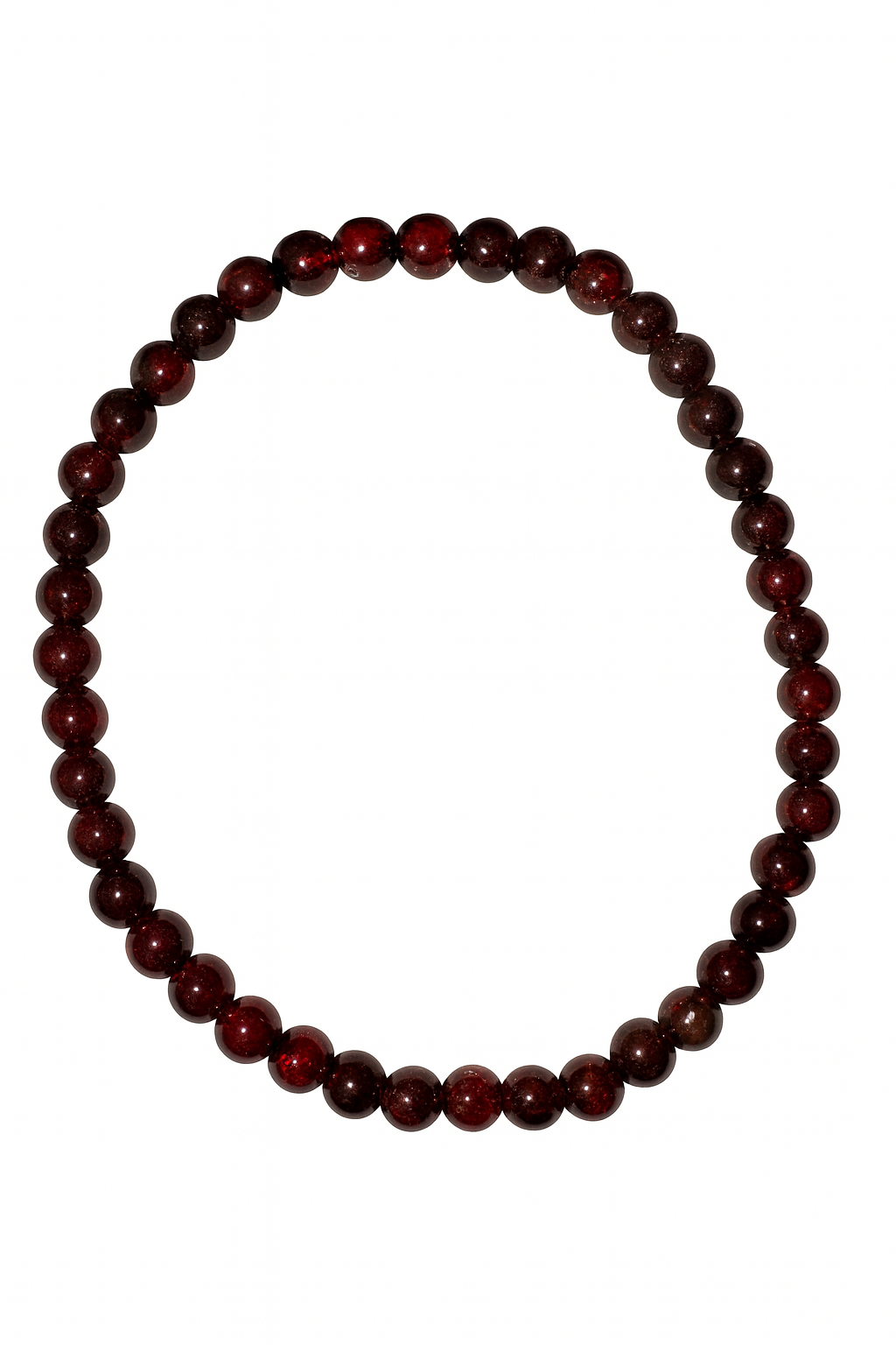 ❤️ Garnet Beaded Bracelet